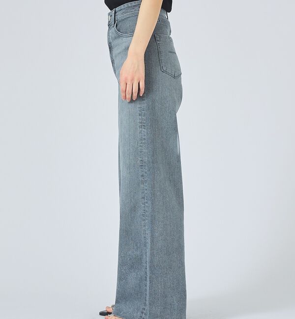 qualite「【YANUK】Wide Flare FRG ワイドフレアパンツ」|デニム|