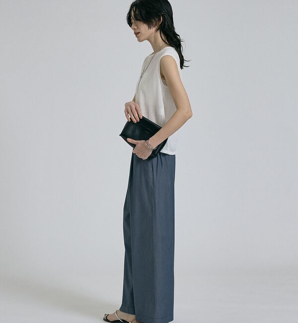 qualite「シアーノースリーブT【予約】」|キャミソール|