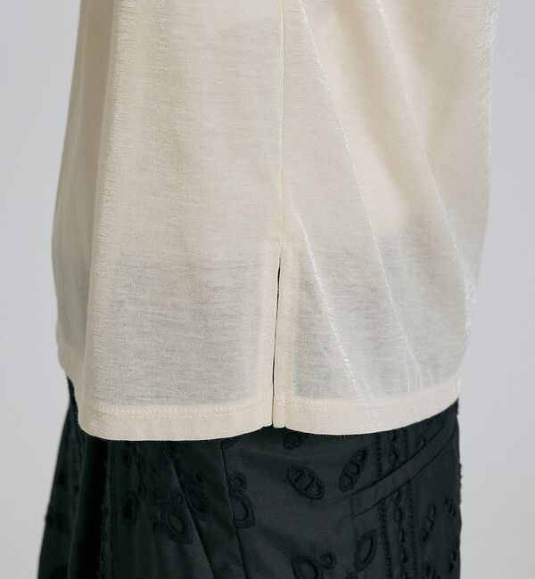 qualite「シアーノースリーブT【予約】」|キャミソール|