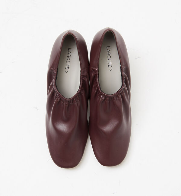 AU BANNISTER「【LAROUTE】シャーリング深物パンプス」|パンプス|