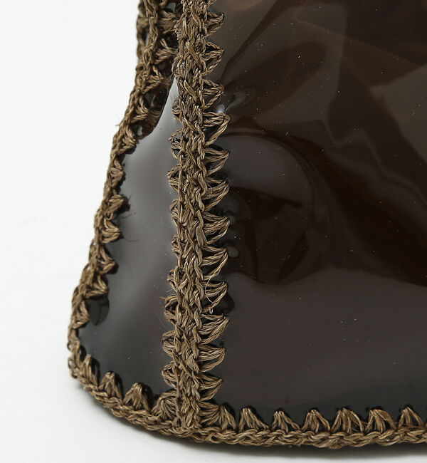 AU BANNISTER「●JAMIRAY コードパッチ クリアハンドバッグ」|ハンドバッグ|