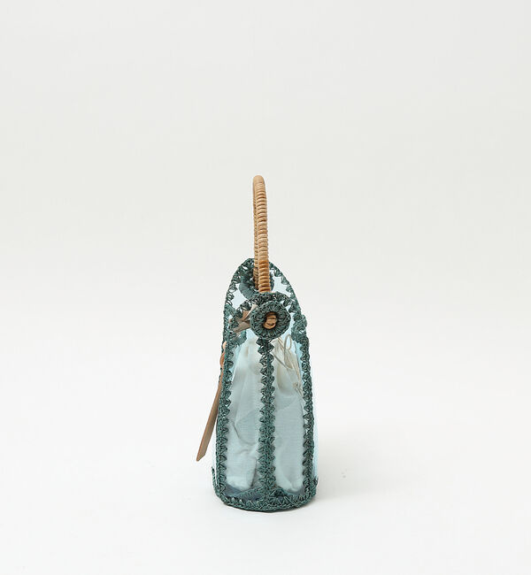 AU BANNISTER「●JAMIRAY コードパッチ クリアハンドバッグ」|ハンドバッグ|