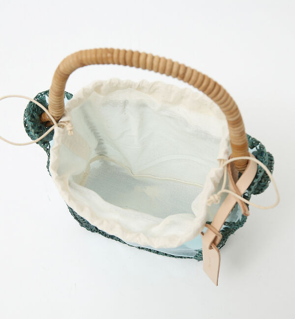 AU BANNISTER「●JAMIRAY コードパッチ クリアハンドバッグ」|ハンドバッグ|