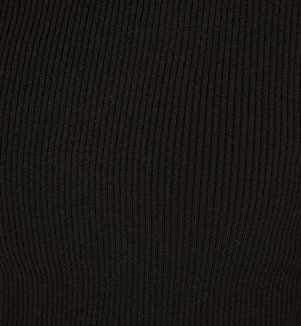 abahouse mavie「ポリエステルリブハイネックプルオーバー」|ニット・セーター|