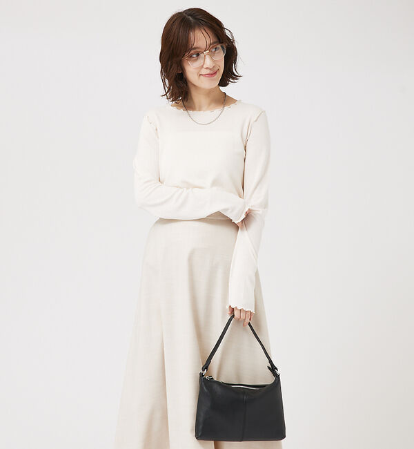 abahouse mavie「スパークナイロンクルーネックプルオーバー」|Tシャツ・カットソー|