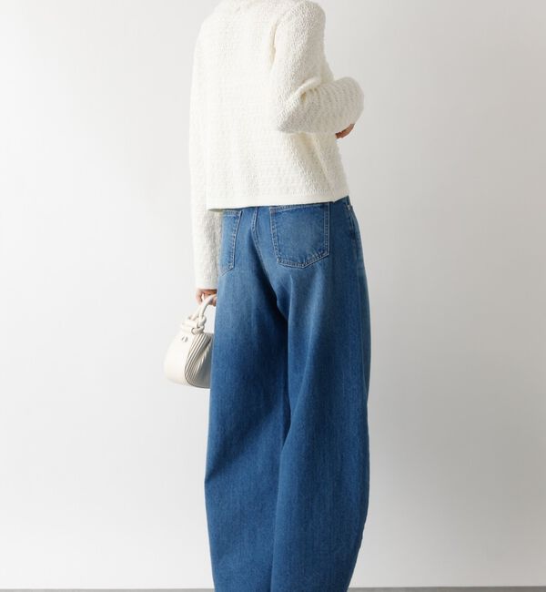 abahouse mavie「ツィードニットジャケット」|カーディガン|