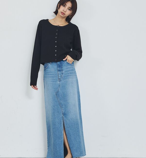 abahouse mavie「ショートカーディガン」|カーディガン|