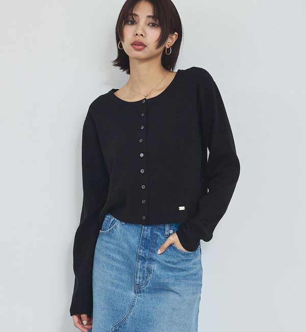 abahouse mavie「ショートカーディガン」|カーディガン|