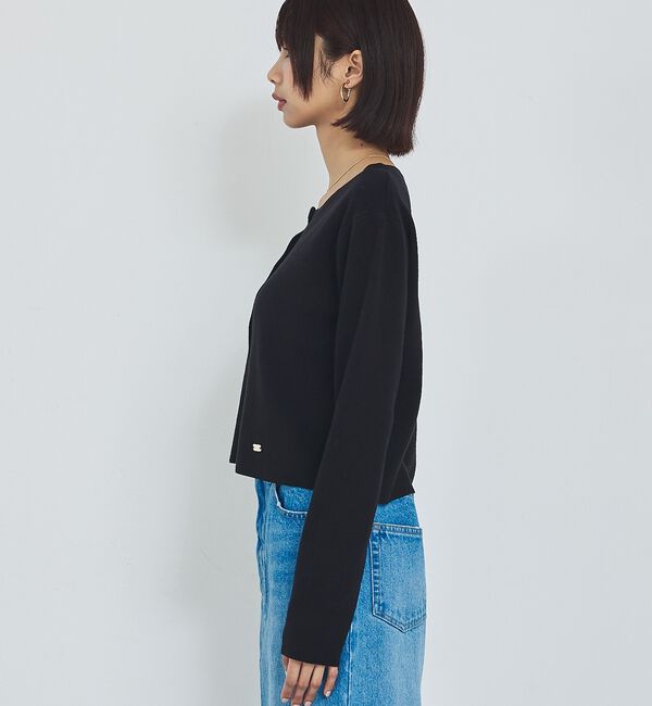 abahouse mavie「ショートカーディガン」|カーディガン|
