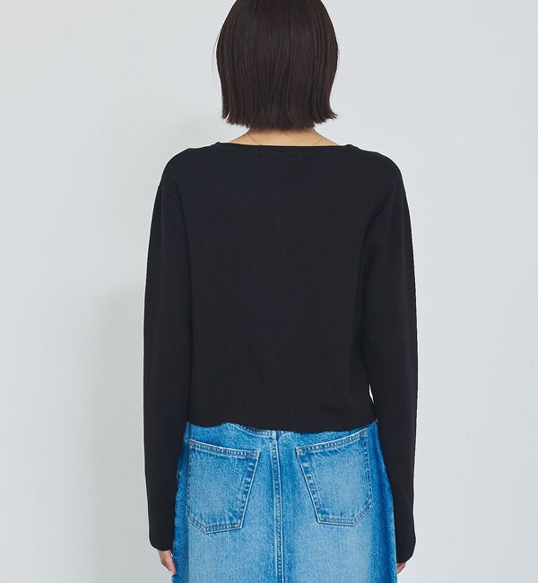 abahouse mavie「ショートカーディガン」|カーディガン|