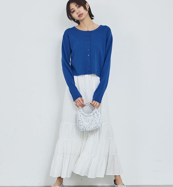 abahouse mavie「ショートカーディガン」|カーディガン|