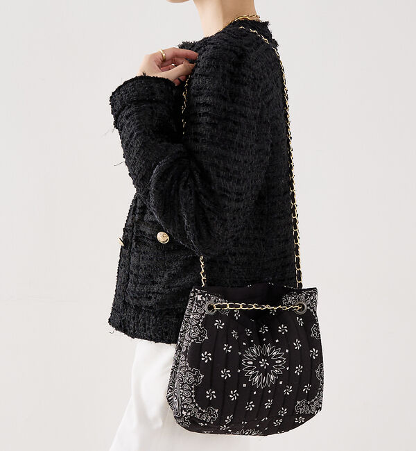 The Store by C' 「【MALUS】バンダナキルティングショルダーバッグ」|ショルダー・メッセンジャー|