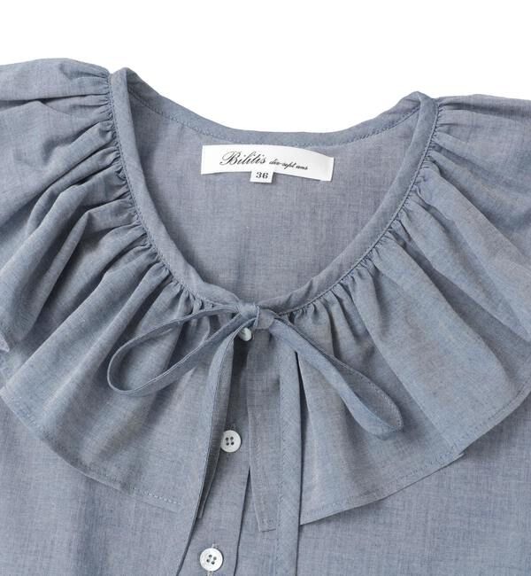 TIARA「【Bilitis dix-sept ans/ビリティス・ディセッタン】Big Collar Tops」|シャツ・ブラウス|