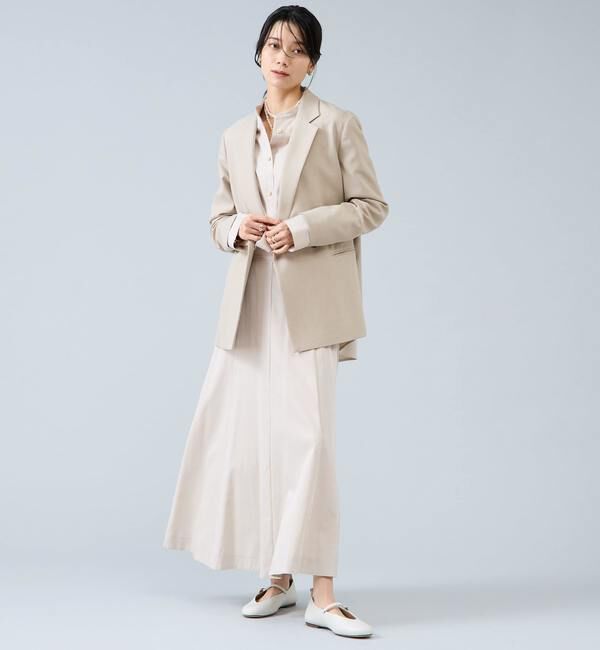 Liesse「バンドカラーロングシャツ」|シャツ・ブラウス|