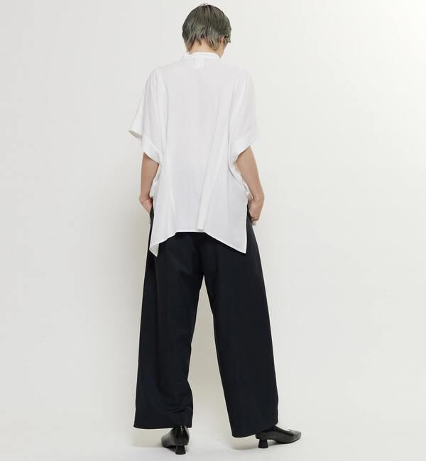 Soffitto「【nota della mano sinistra（ノータ デラ マノ シニストラ）】ドルマンスクエアシャツ」|シャツ・ブラウス|