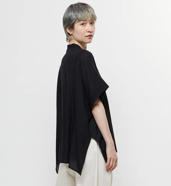 Soffitto「【nota della mano sinistra（ノータ デラ マノ シニストラ）】ドルマンスクエアシャツ」|シャツ・ブラウス|