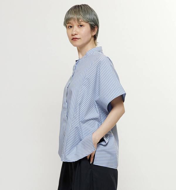 Soffitto「【nota della mano sinistra（ノータ デラ マノ シニストラ）】ドルマンスクエアシャツ」|シャツ・ブラウス|