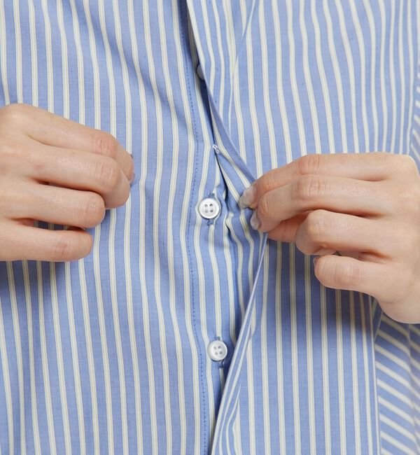 Soffitto「【nota della mano sinistra（ノータ デラ マノ シニストラ）】ドルマンスクエアシャツ」|シャツ・ブラウス|