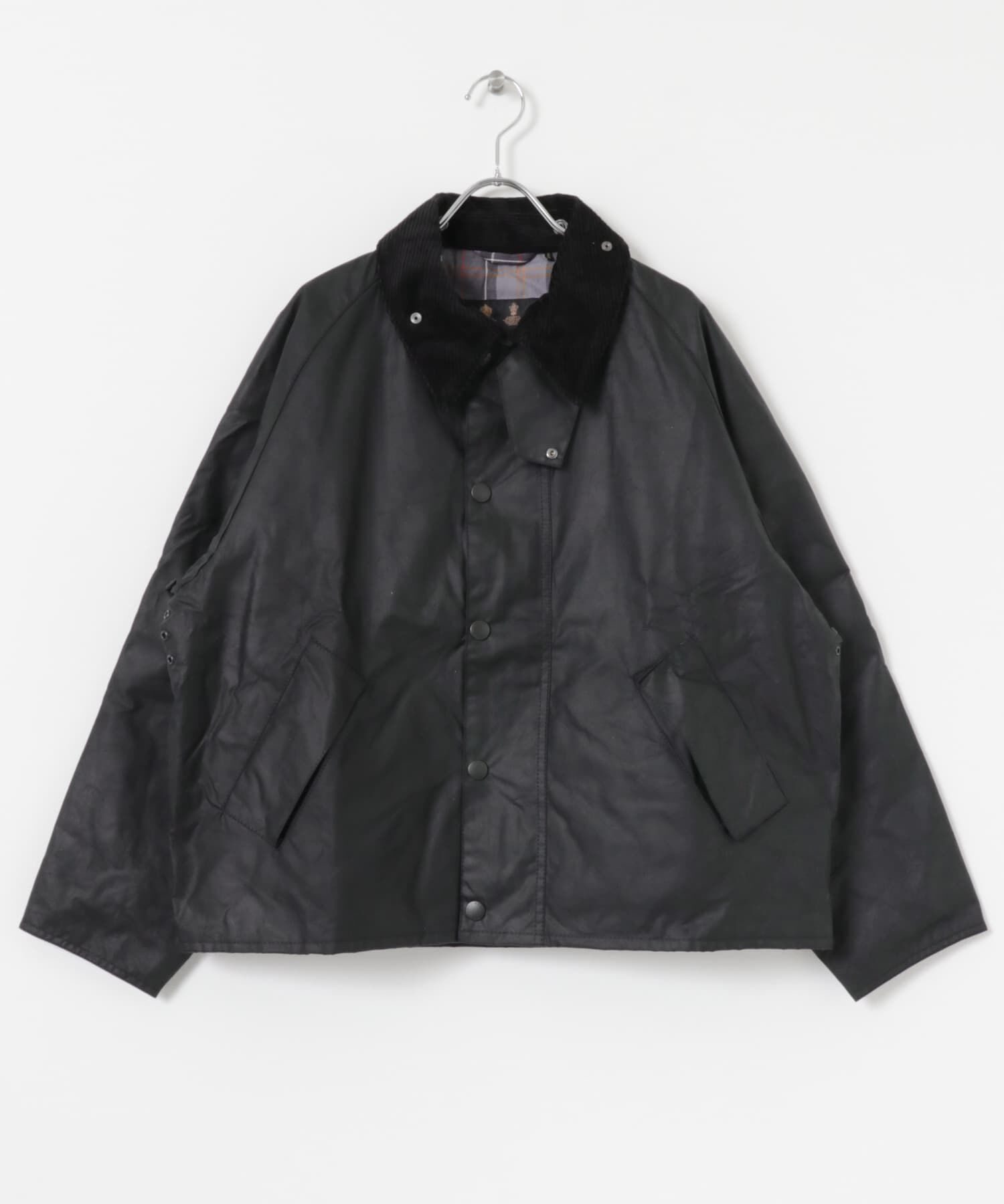 URBAN RESEARCH DOORS「OS TRANSPORT WAX JACKET」|ノーカラーコート|