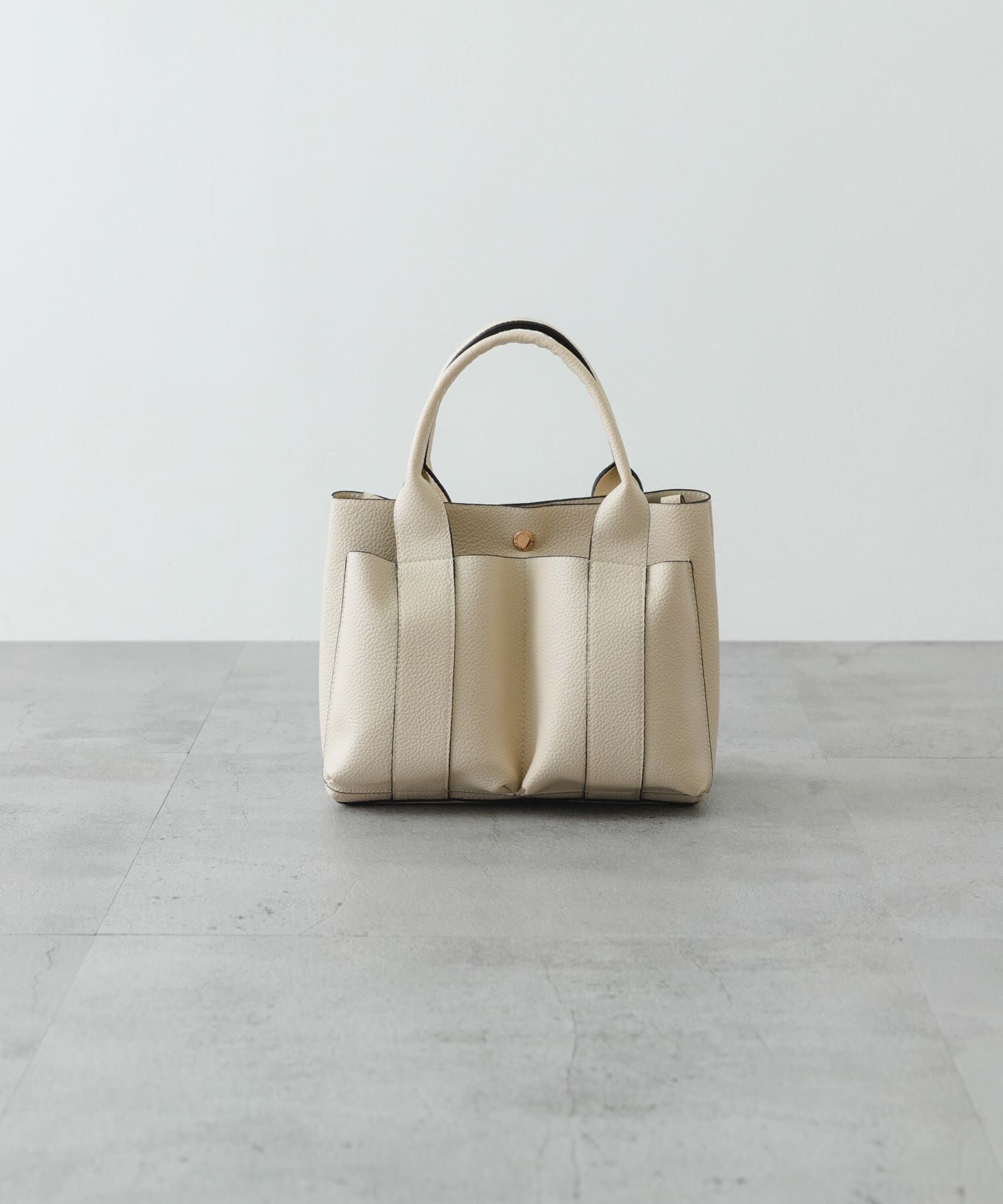 RODE SKO「プチダブルポケットトートバッグ」|トートバッグ|ホワイト系その他