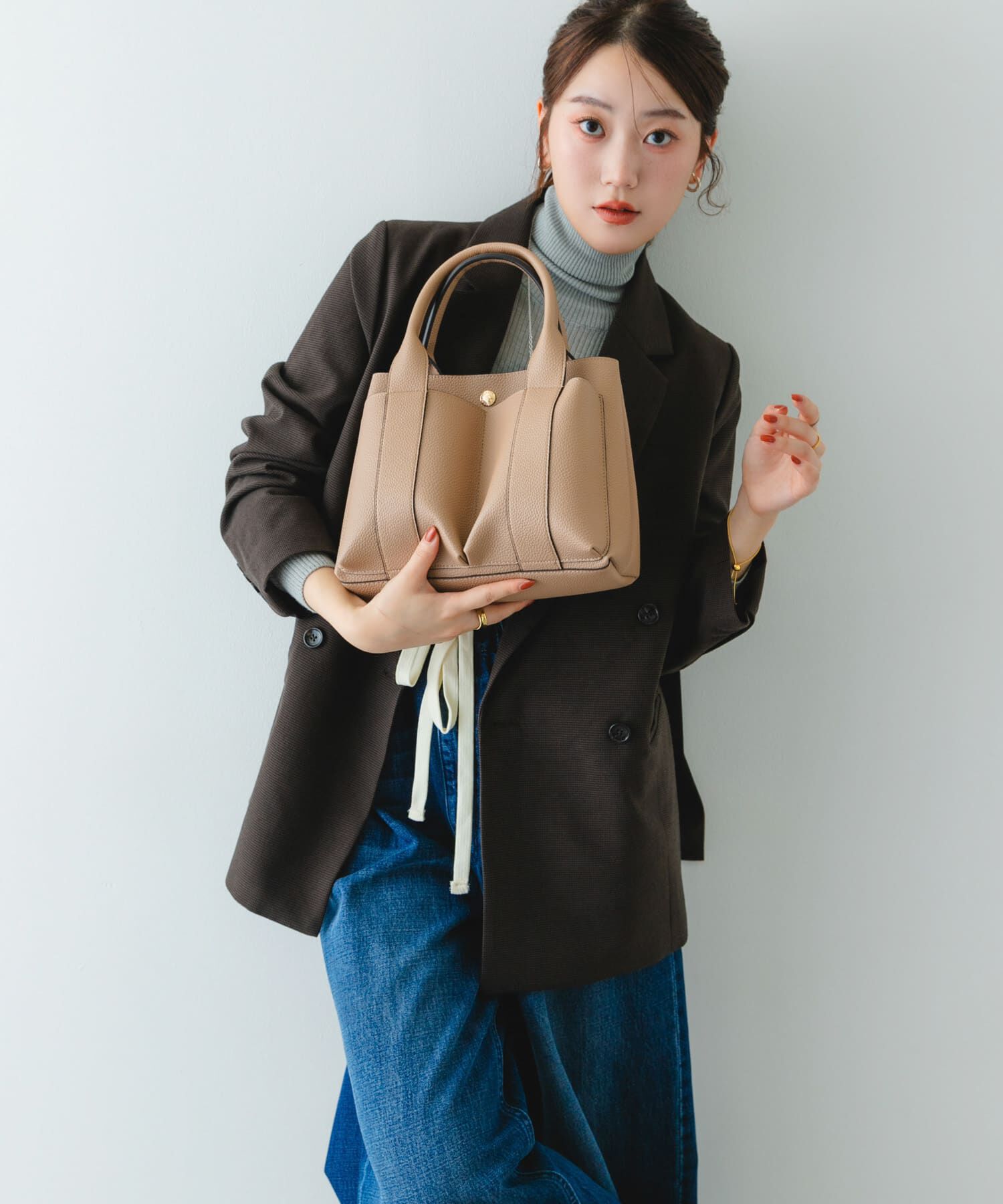 RODE SKO「プチダブルポケットトートバッグ」|トートバッグ|