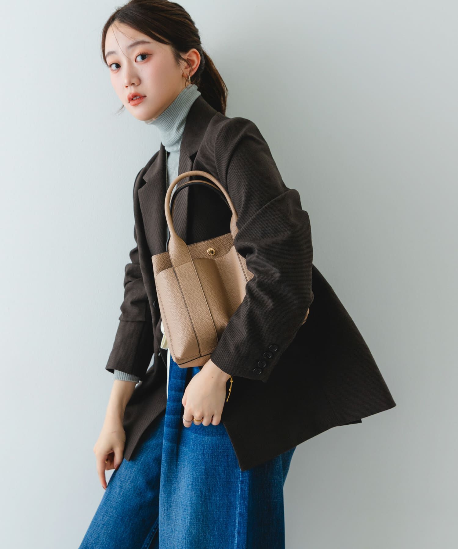 RODE SKO「プチダブルポケットトートバッグ」|トートバッグ|