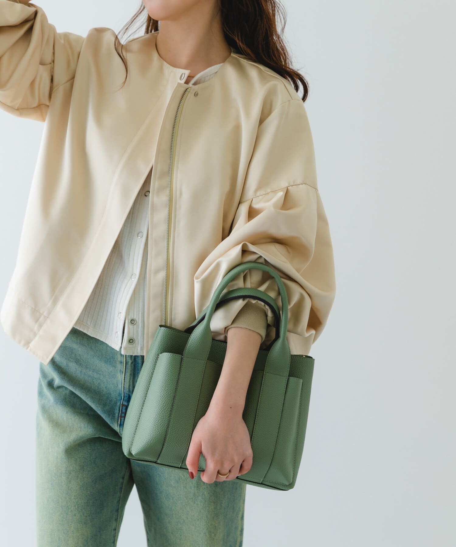 RODE SKO「プチダブルポケットトートバッグ」|トートバッグ|