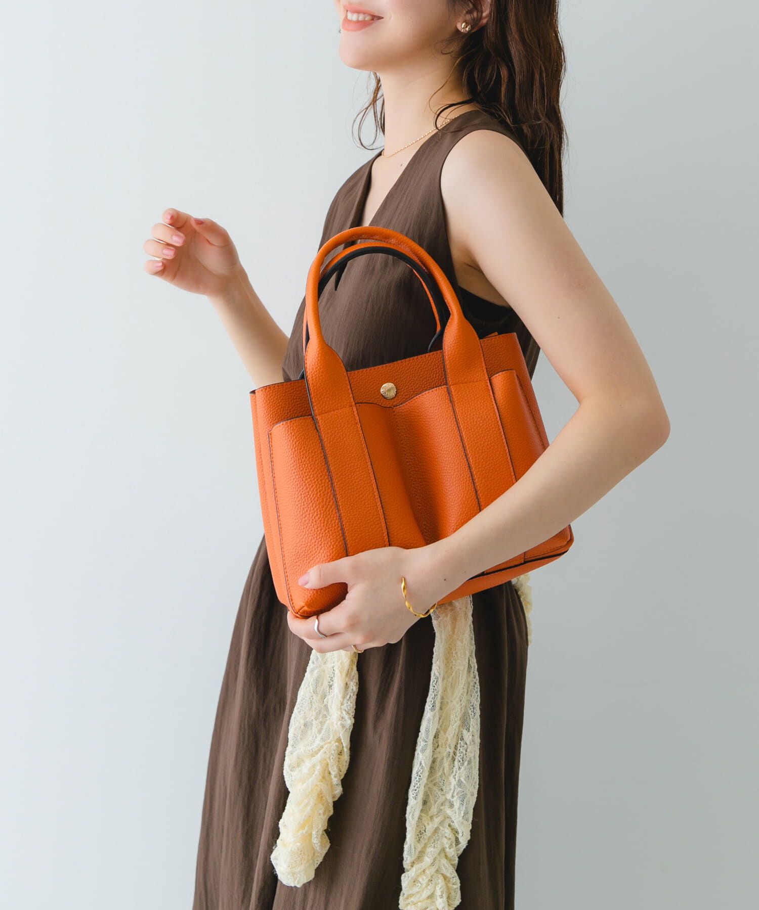 RODE SKO「プチダブルポケットトートバッグ」|トートバッグ|