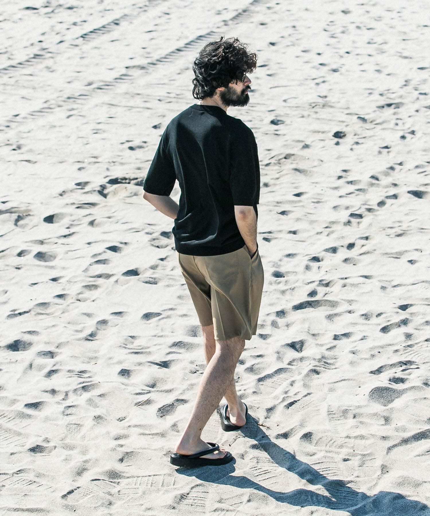 URBAN RESEARCH「new basic　WOOL SILK KNIT T-SHIRTS」|ニット・セーター|