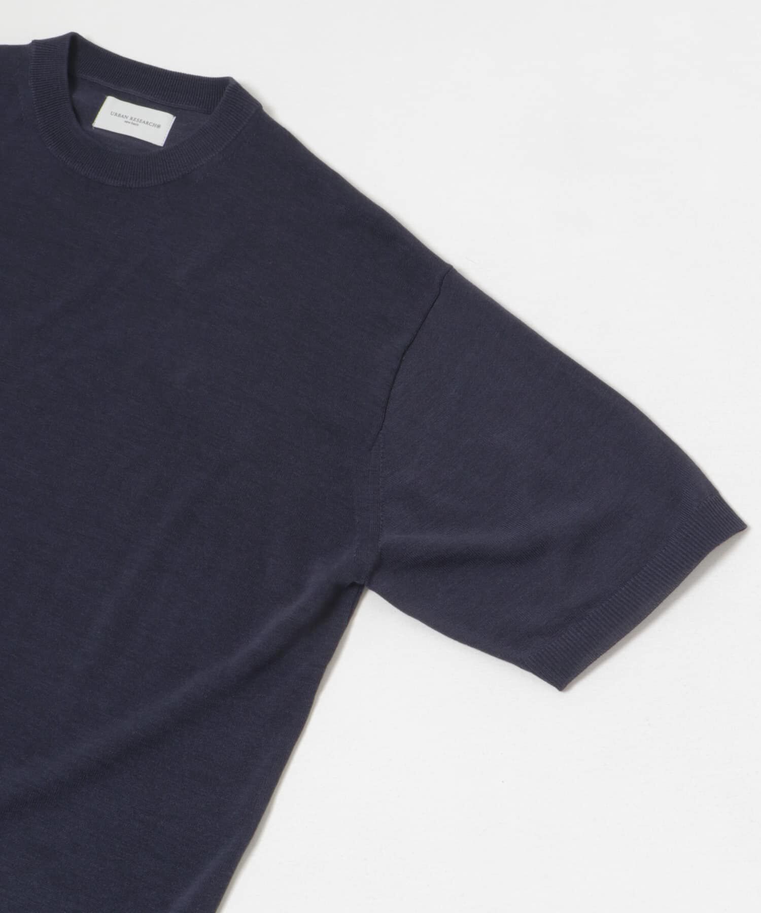 URBAN RESEARCH「new basic　WOOL SILK KNIT T-SHIRTS」|ニット・セーター|