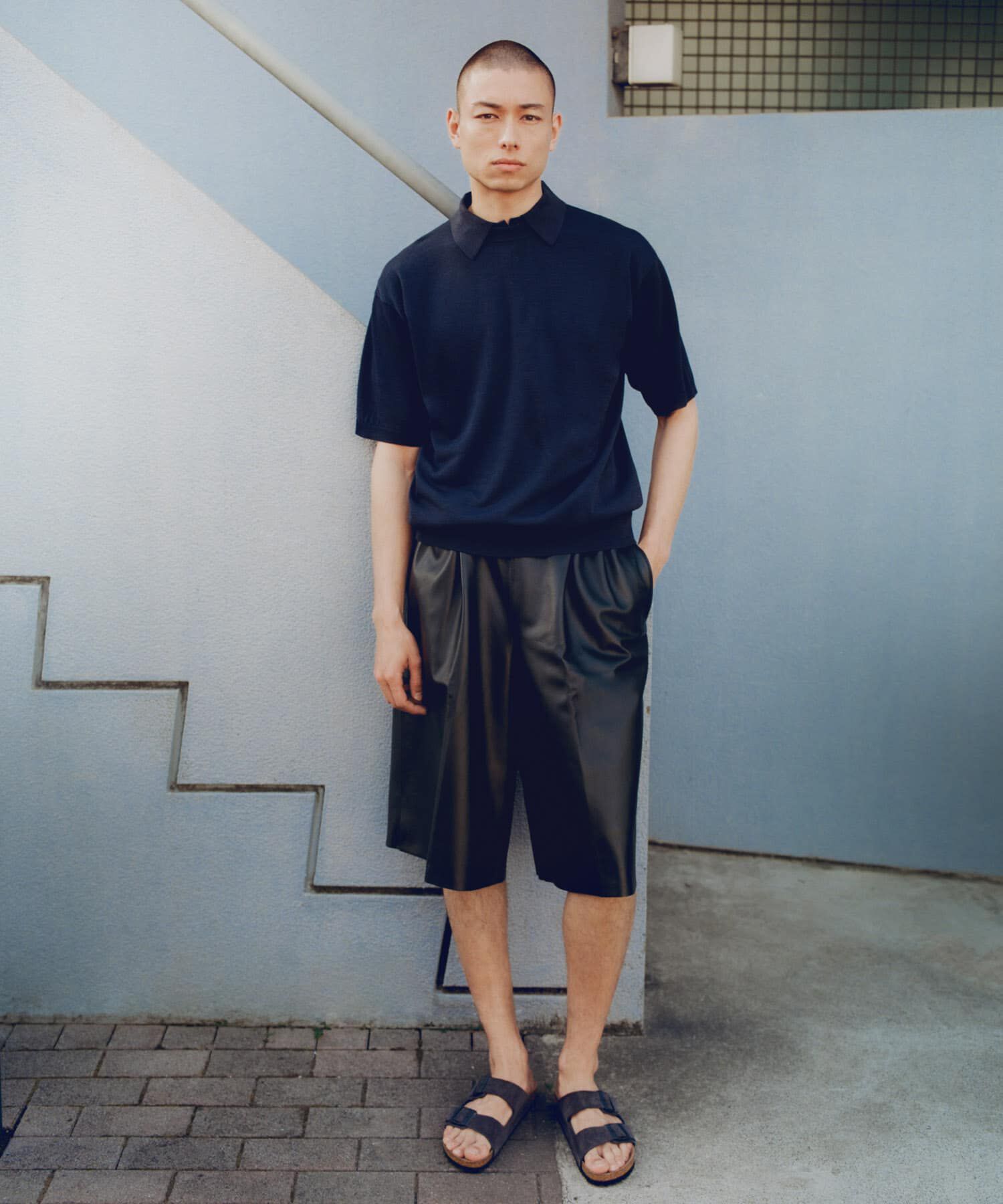 URBAN RESEARCH「new basic　WOOL SILK KNIT T-SHIRTS」|ニット・セーター|
