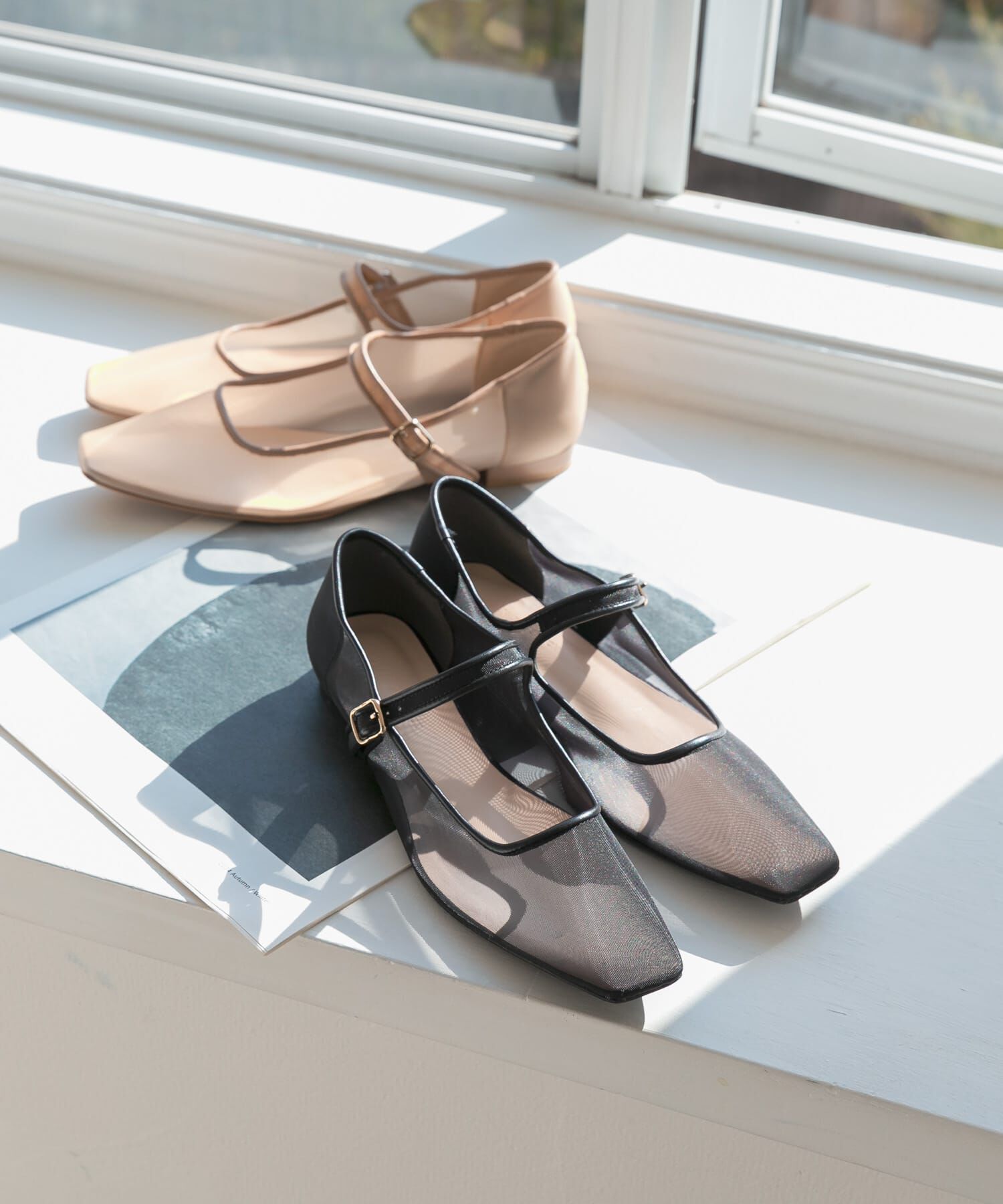 URBAN RESEARCH「シアーメリージェーンフラットシューズ」|パンプス|