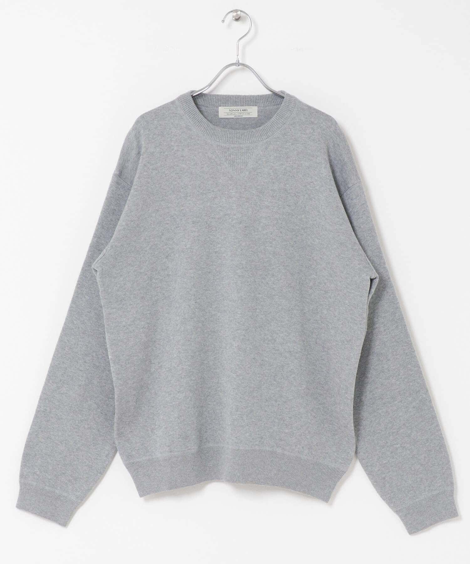 Sonny Label 「スウェットライクニットプルオーバー」|ニット・セーター|