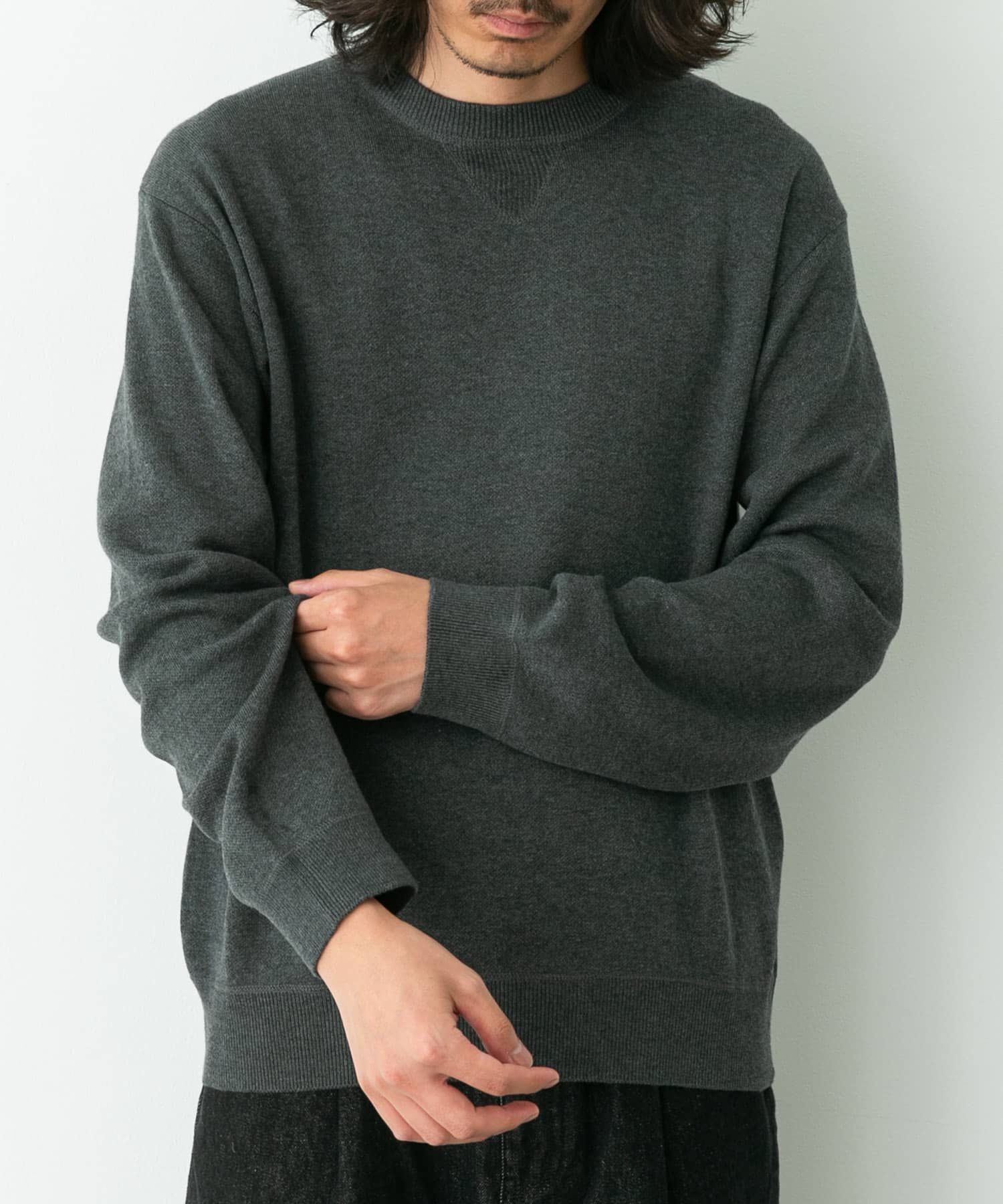 Sonny Label 「スウェットライクニットプルオーバー」|ニット・セーター|