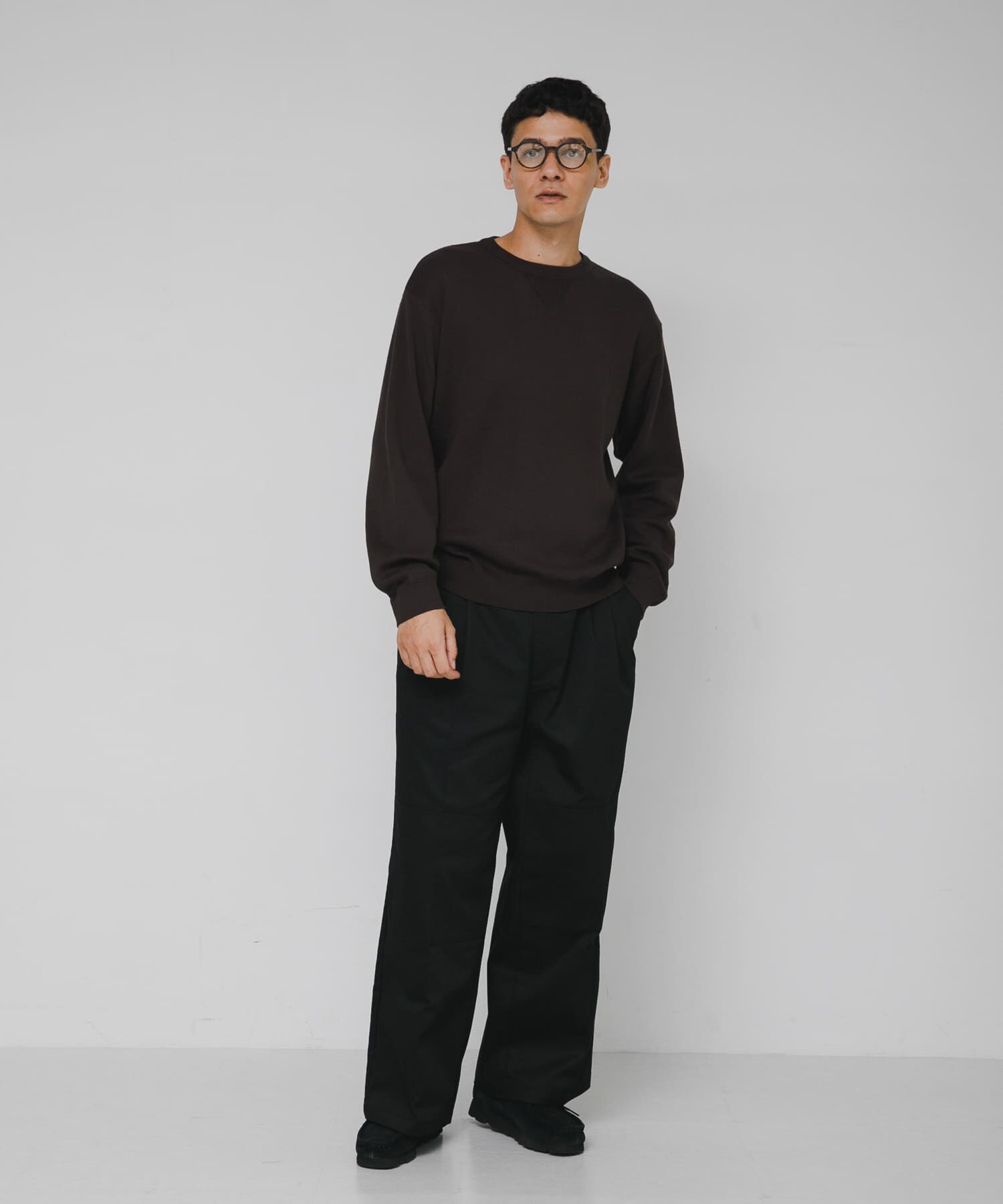 Sonny Label 「スウェットライクニットプルオーバー」|ニット・セーター|