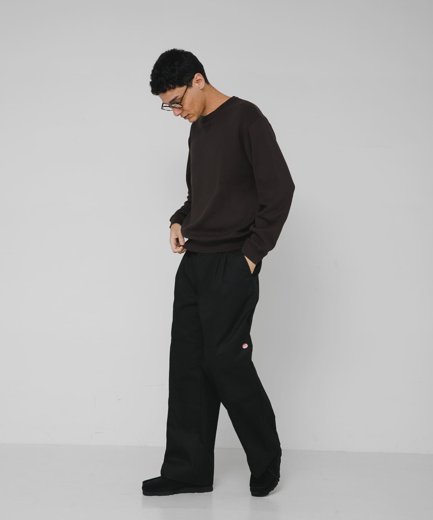 Sonny Label 「スウェットライクニットプルオーバー」|ニット・セーター|