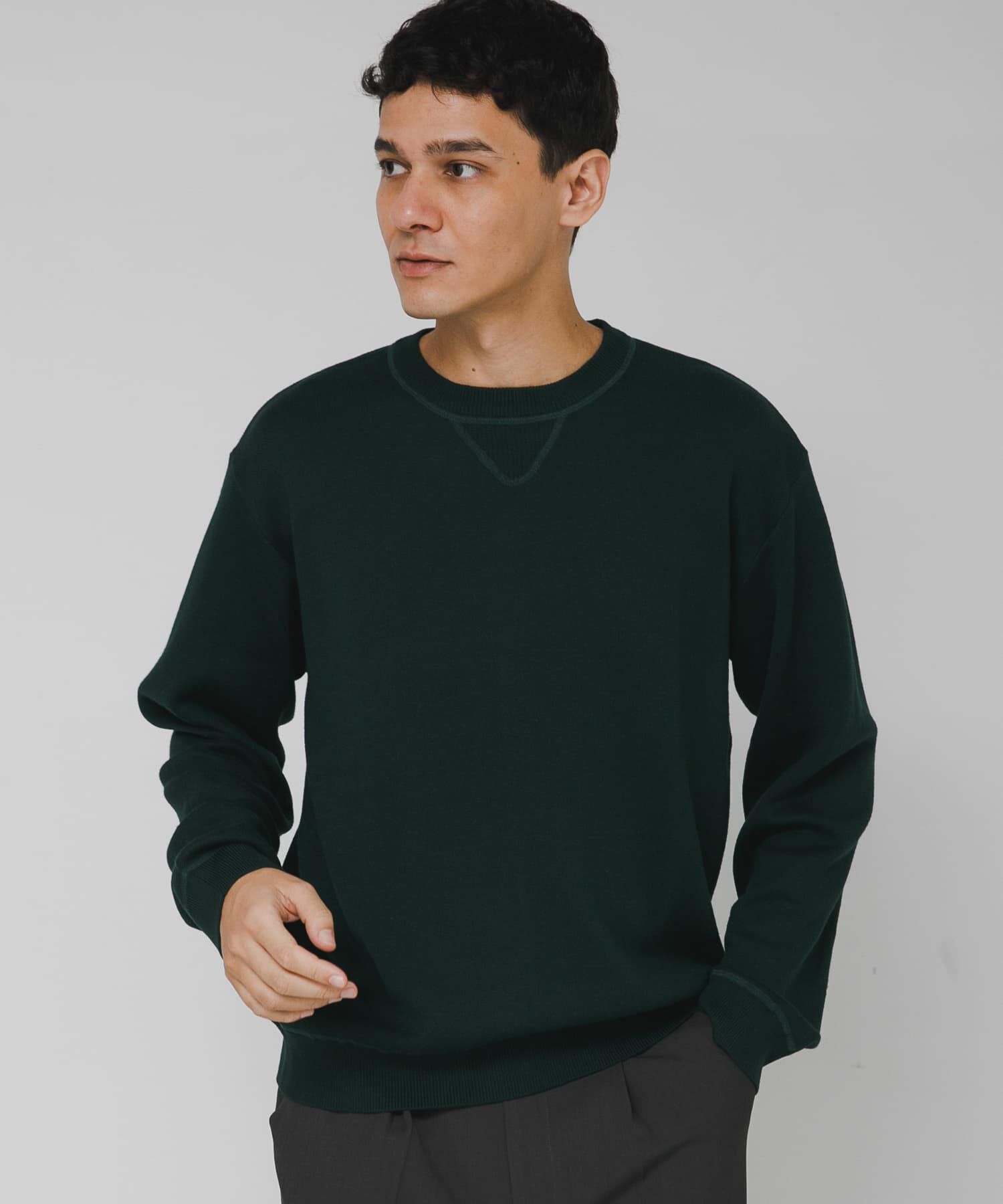 Sonny Label 「スウェットライクニットプルオーバー」|ニット・セーター|