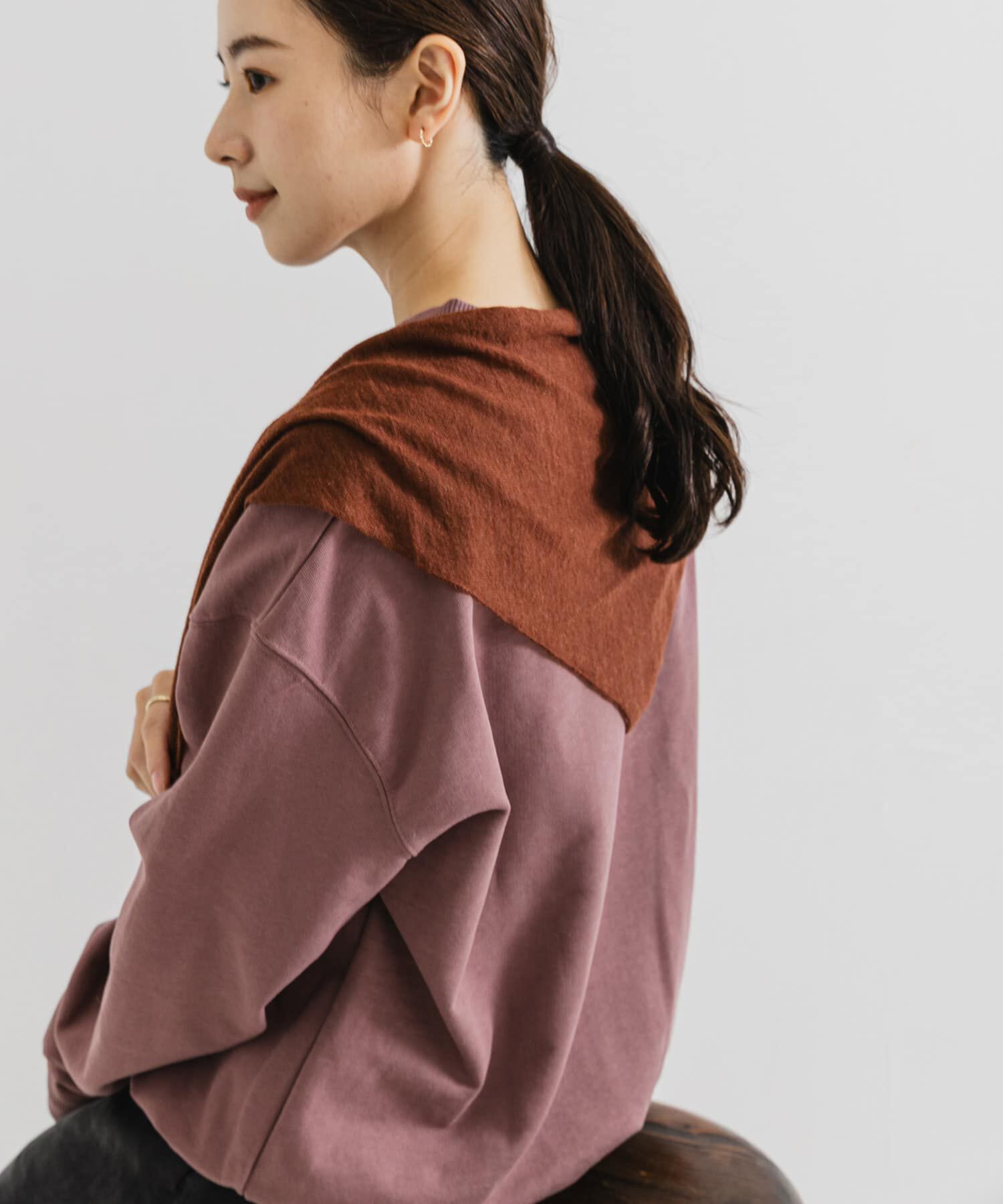 URBAN RESEARCH「ヘアリーストール」|ストール|ブラウン系その他