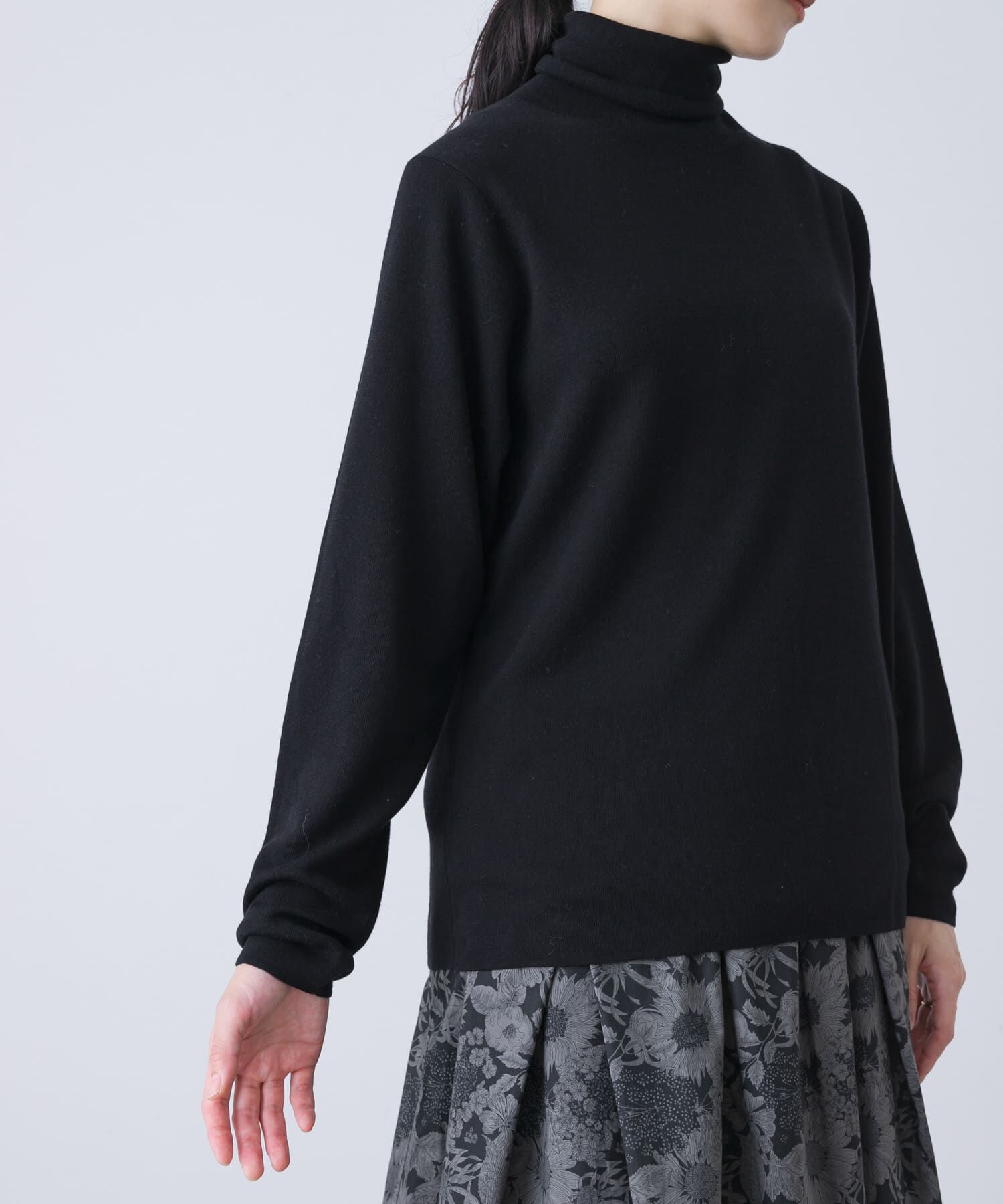 かぐれ「ウールハイゲージタートルネック」|ニット・セーター|