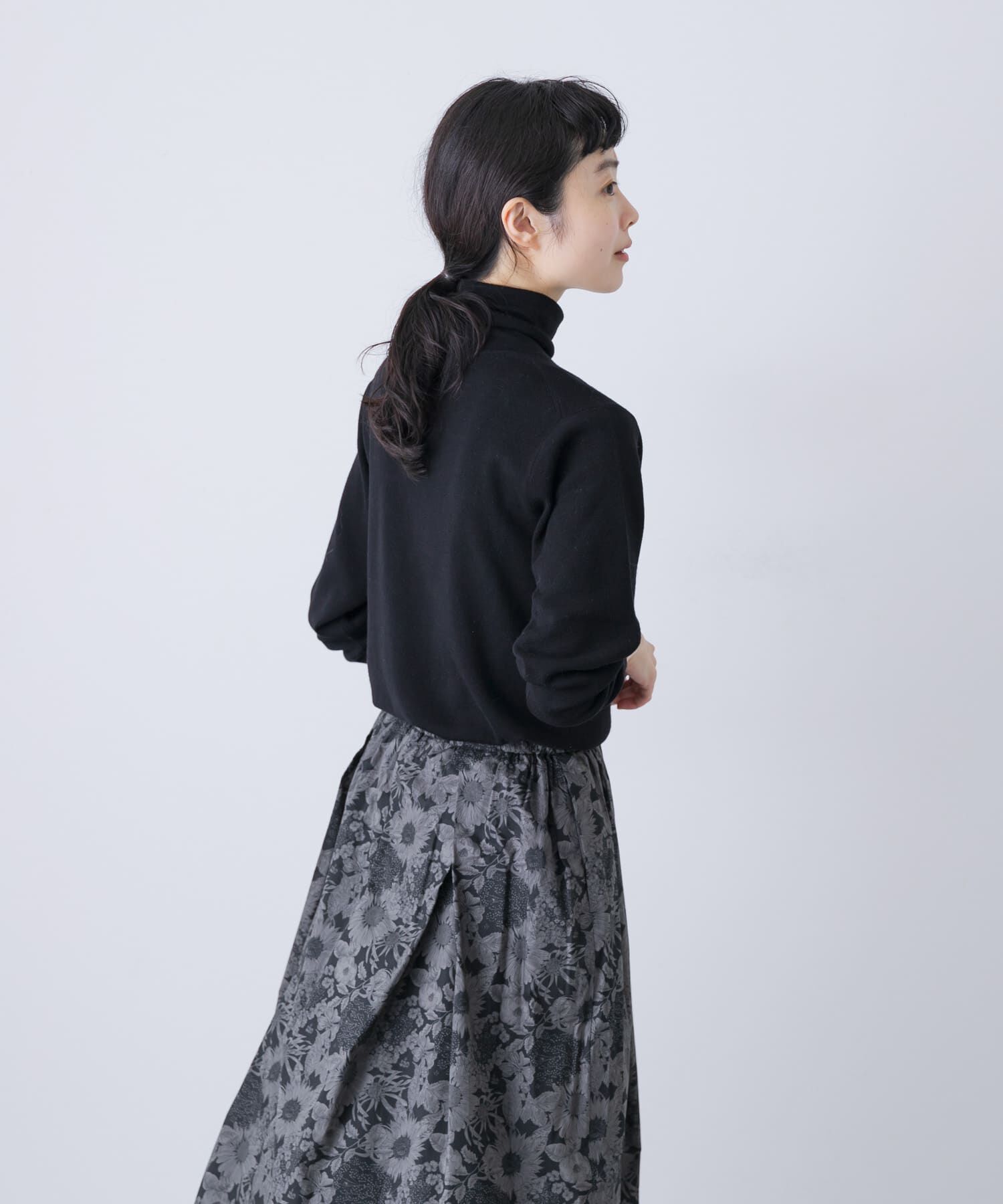 かぐれ「ウールハイゲージタートルネック」|ニット・セーター|