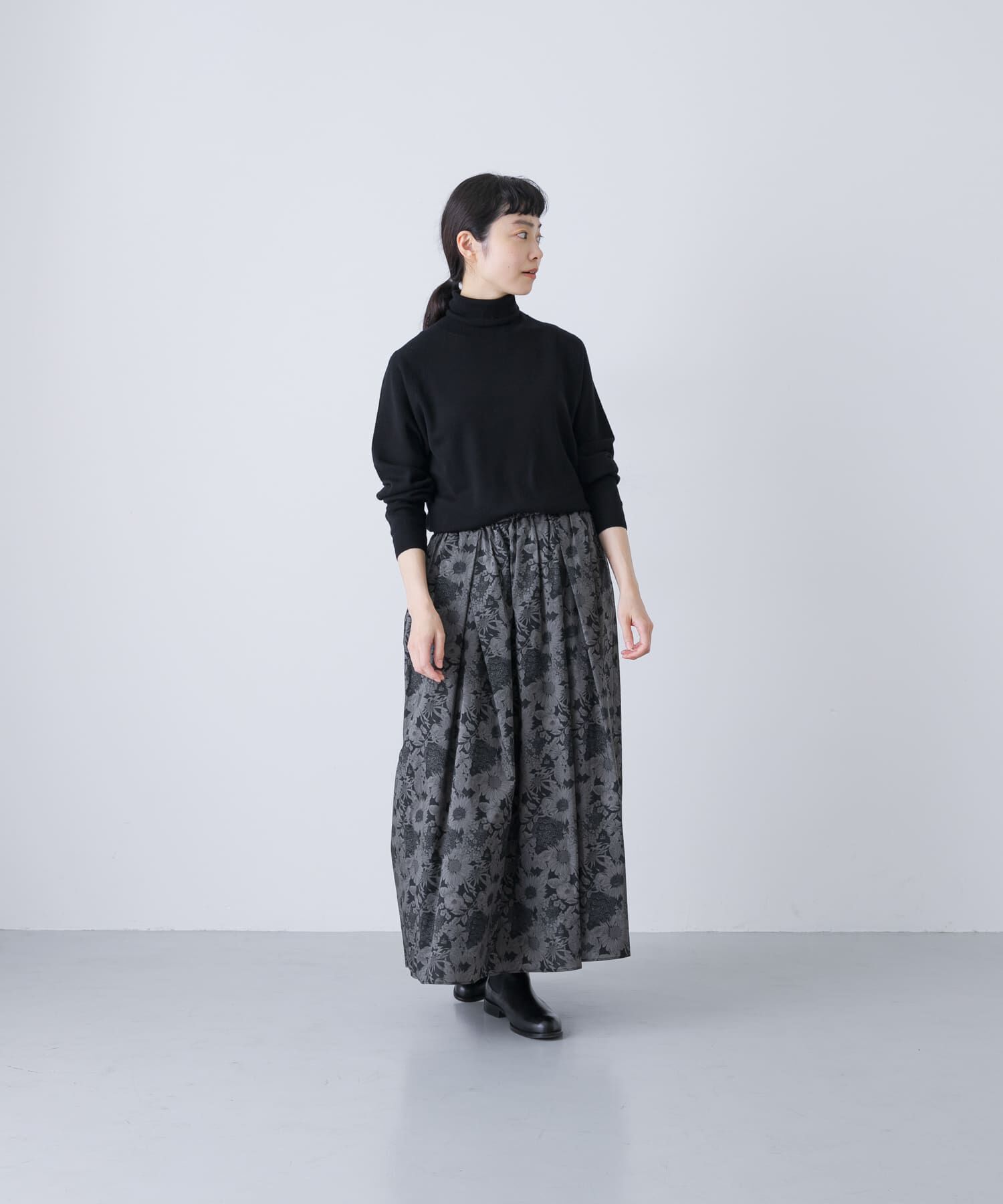 かぐれ「ウールハイゲージタートルネック」|ニット・セーター|