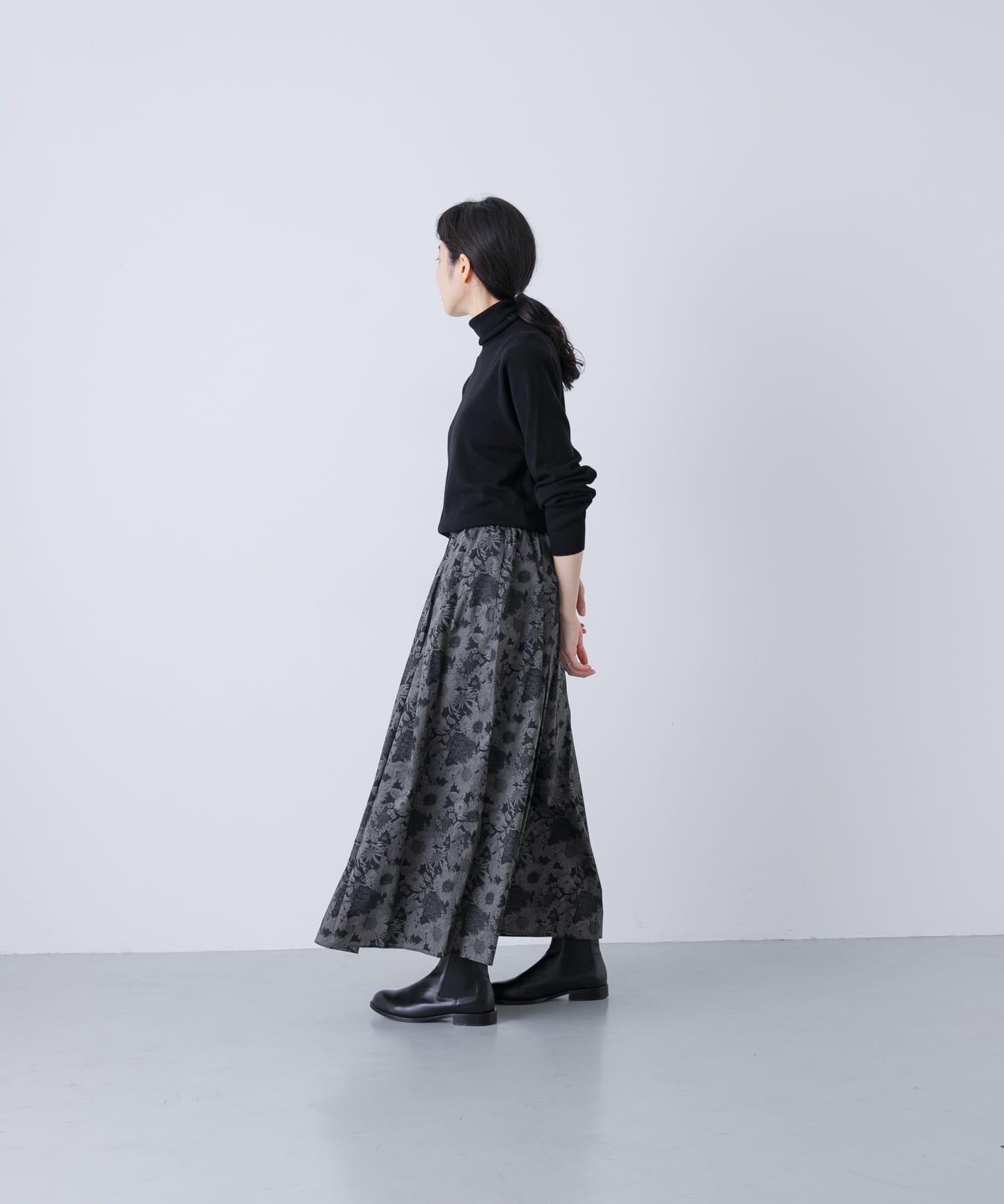 かぐれ「ウールハイゲージタートルネック」|ニット・セーター|