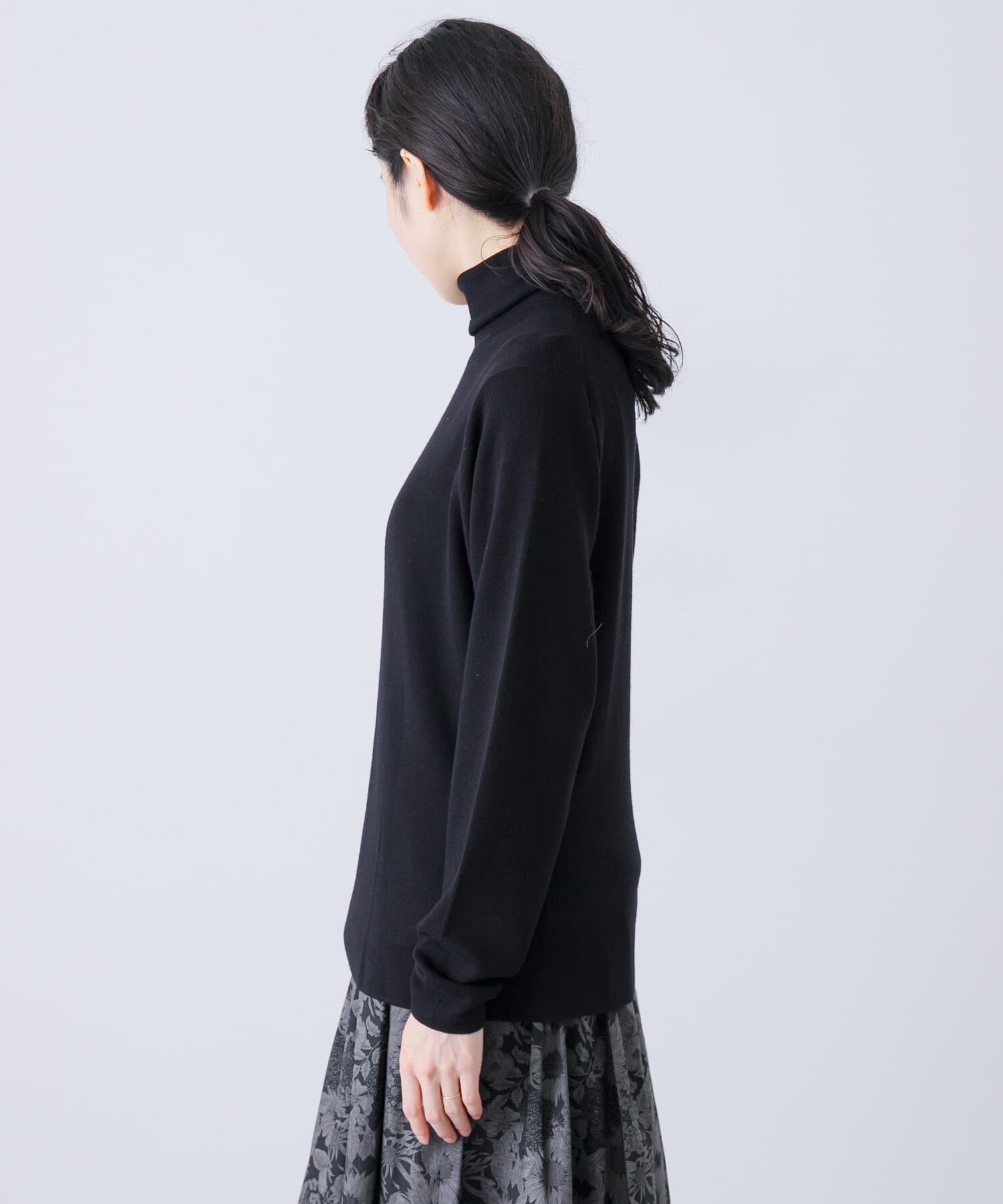 かぐれ「ウールハイゲージタートルネック」|ニット・セーター|