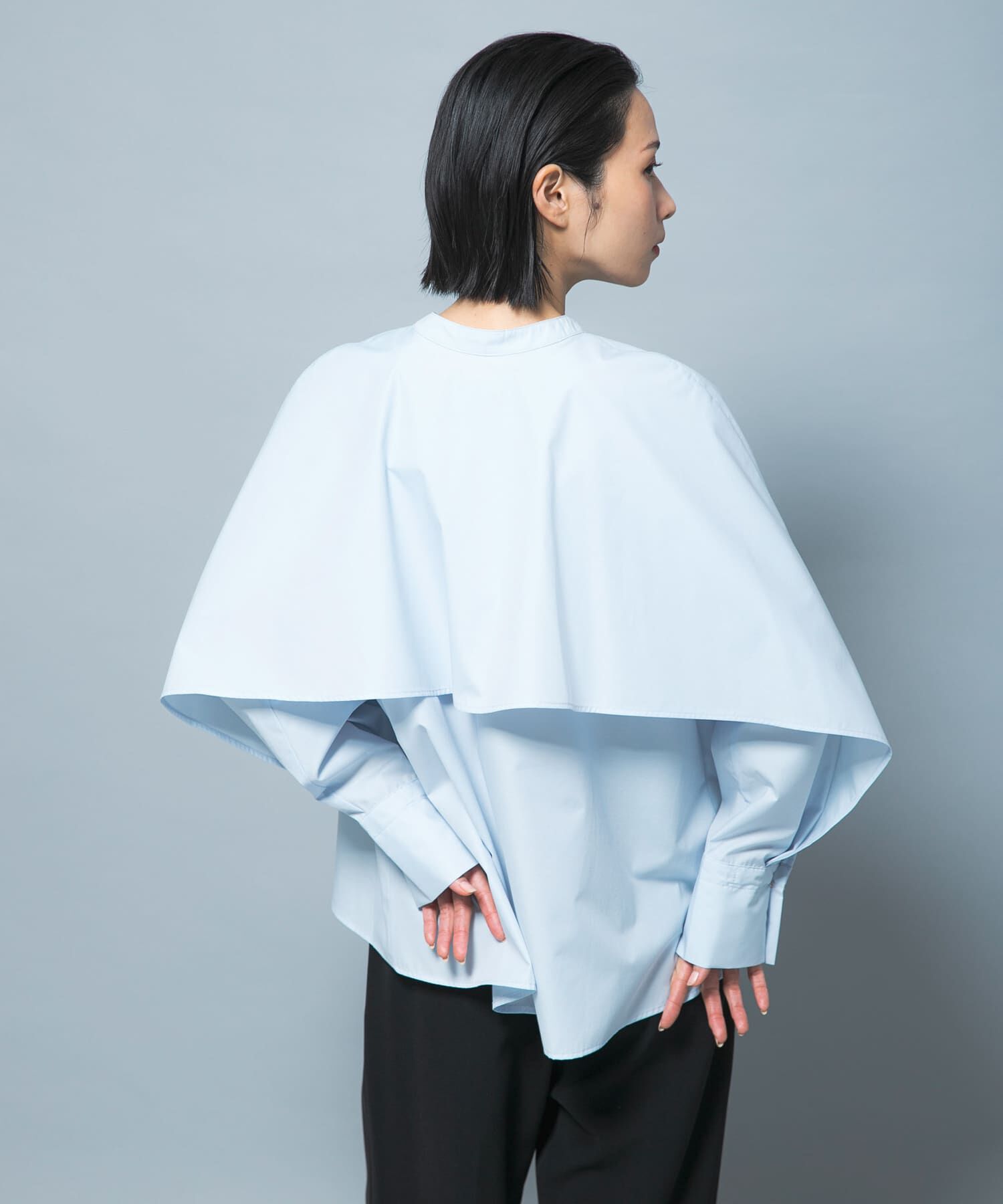 URBAN RESEARCH ROSSO「『別注』CHIGNON&times;ROSSO　ラッフルシャツブラウス」|シャツ・ブラウス|