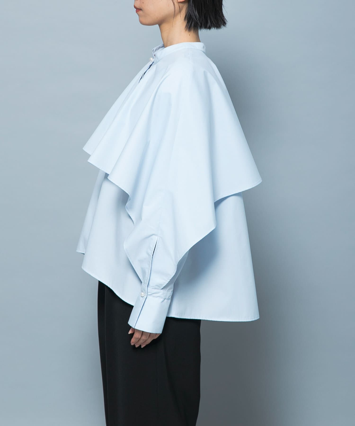 URBAN RESEARCH ROSSO「『別注』CHIGNON&times;ROSSO　ラッフルシャツブラウス」|シャツ・ブラウス|