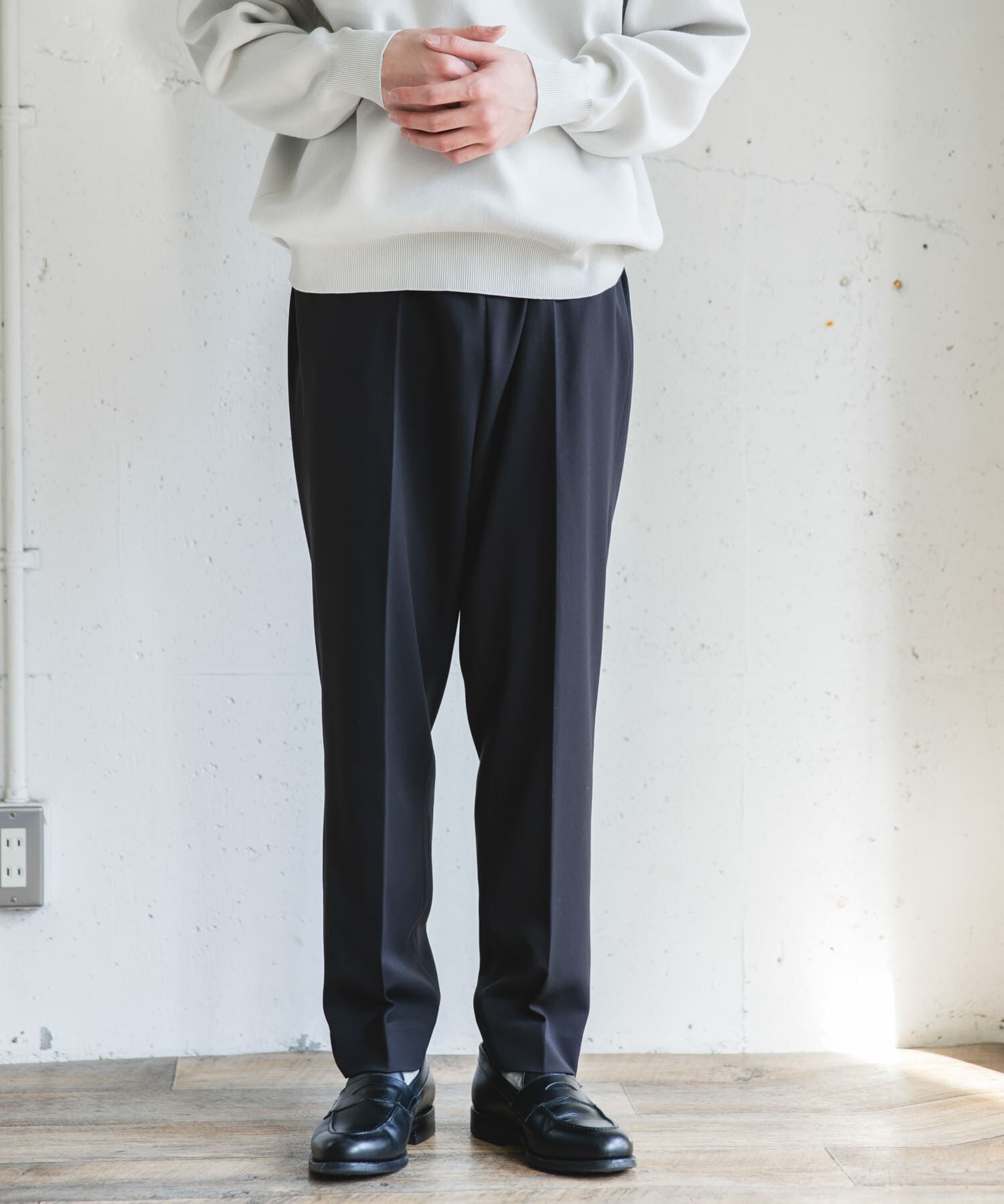 URBAN RESEARCH DOORS「『UR TECH』完声 テーパードトラウザー」|その他|