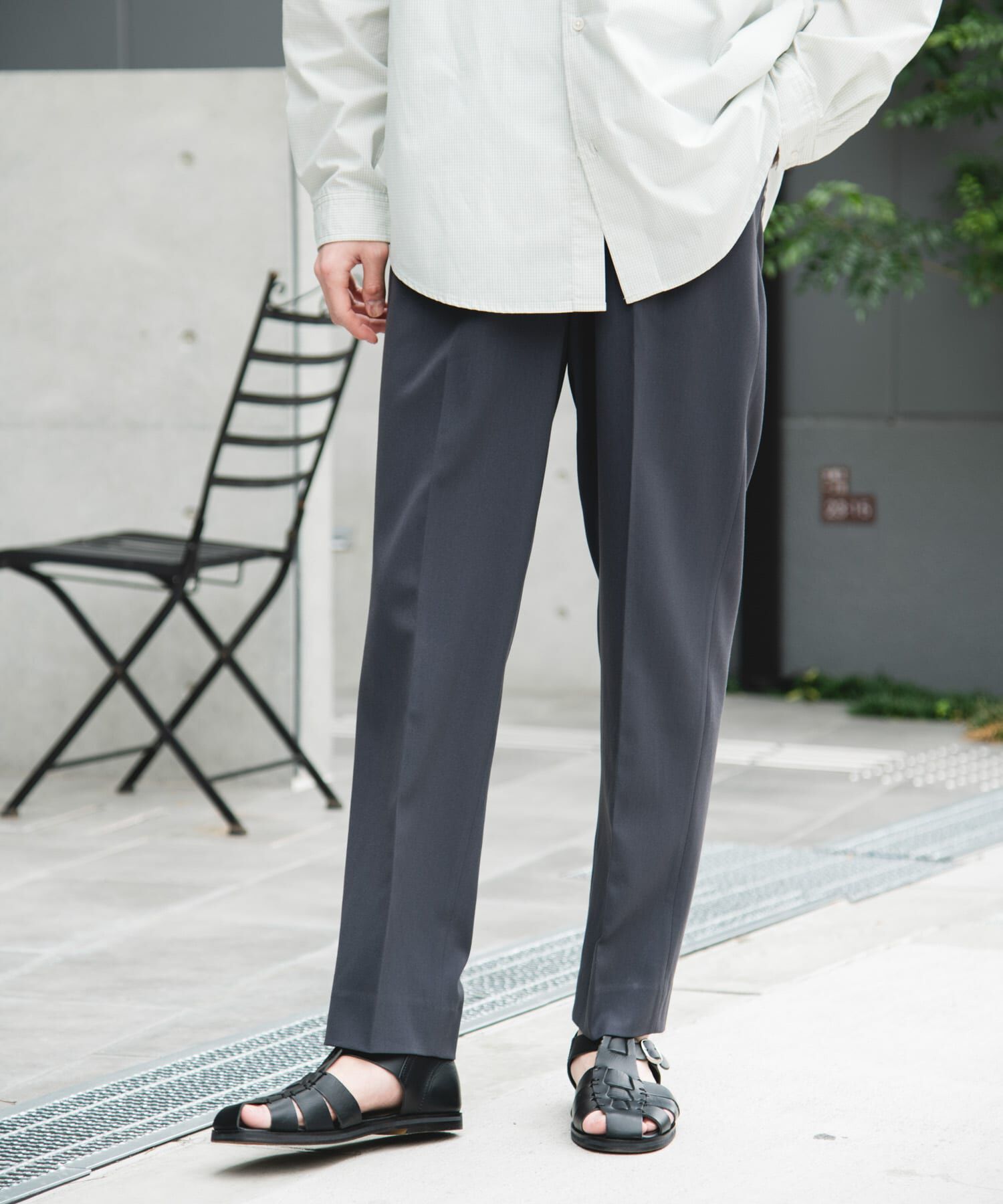 URBAN RESEARCH DOORS「『UR TECH』完声 テーパードトラウザー」|その他|