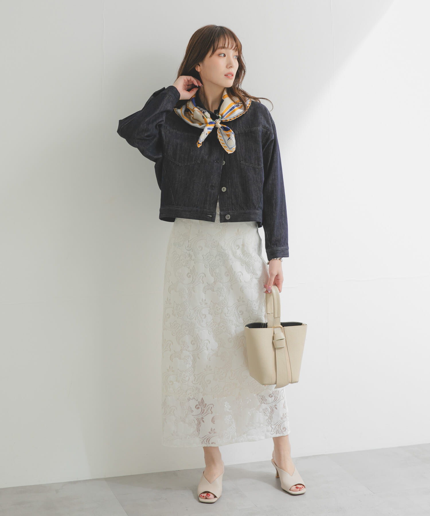 URBAN RESEARCH ROSSO「manipuri　65ピルエット」|バンダナ・スカーフ|