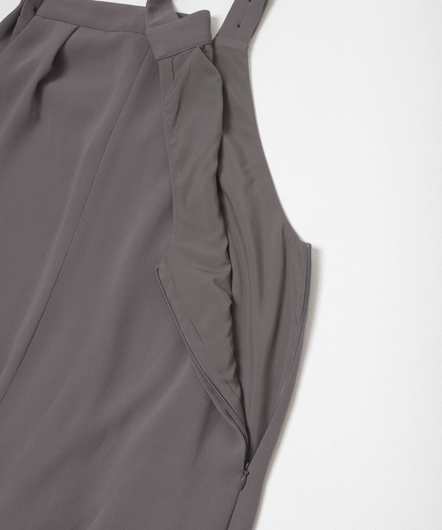 URBAN RESEARCH DOORS「ジョーゼットタックサロペット」|スカート|