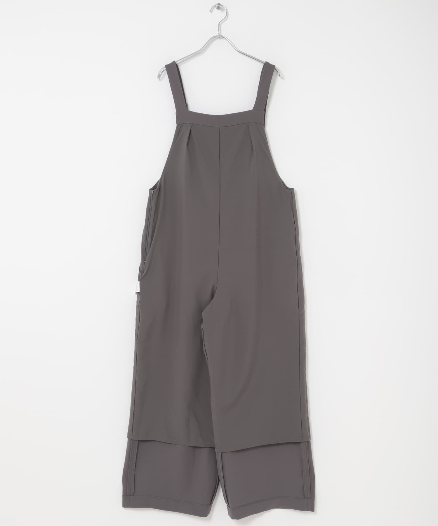 URBAN RESEARCH DOORS「ジョーゼットタックサロペット」|スカート|